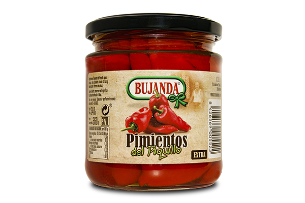 Bujanda Piquillo Peppers 425g