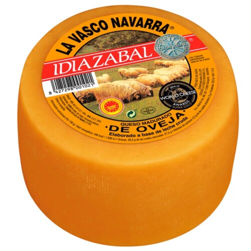 La Vasco Navarra Smoked Idiazabal Cheese 1.3Kg