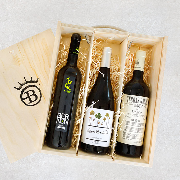 Albarino Wine Gift Box | Rias Baixas Wine | Basco Fine Foods