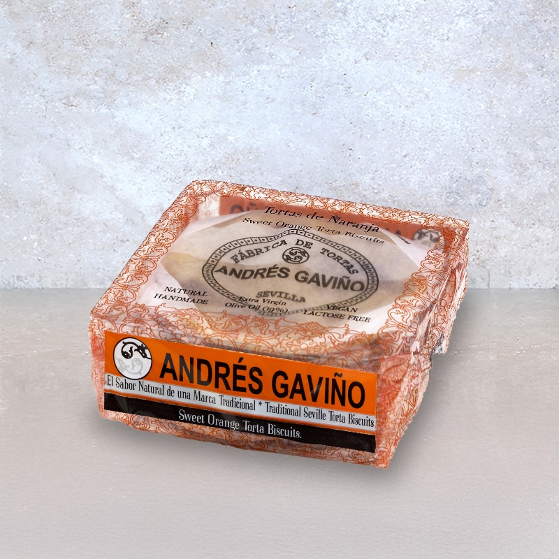 Andres Gaviño Seville Orange Torta Biscuits